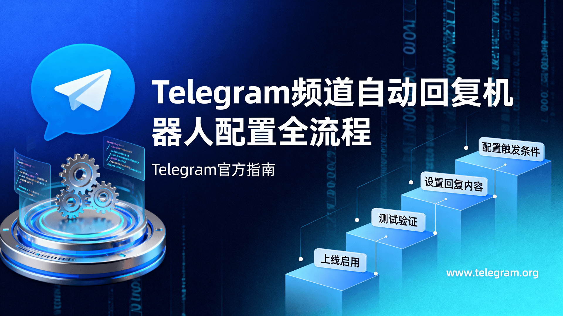 Telegram频道自动回复机器人配置全流程